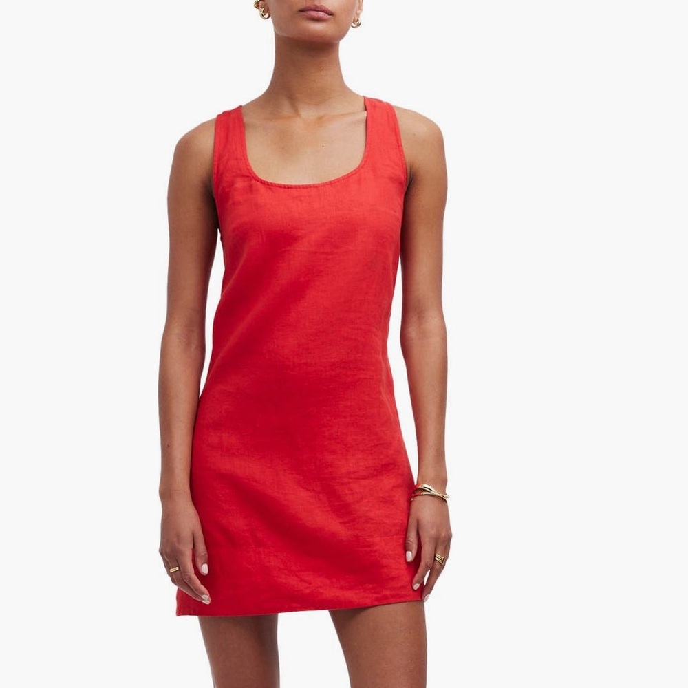 Madewell Linen Dress, Size 4